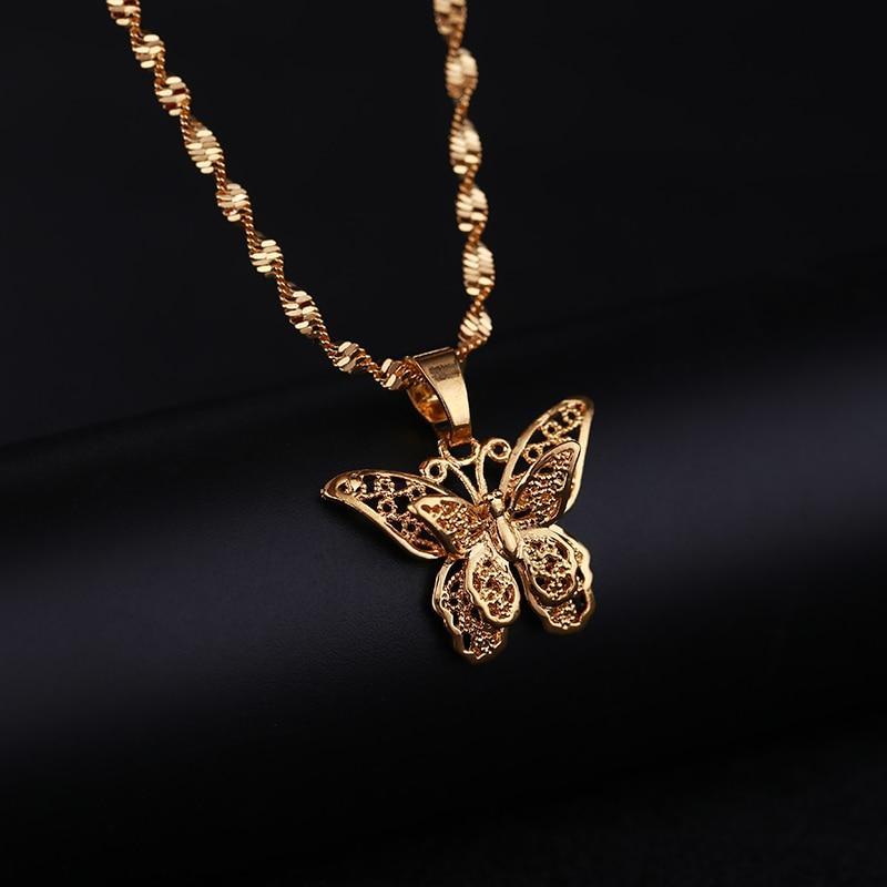 Butterfly Statement Necklaces Pendants for Woman Perfect Gift Luxury Jewelry Style