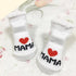 Comfortable Cute Cotton Newborn Soft Baby Girls Boys Socks Infant Toddler Stripe Anti Slip Stretchy Socks