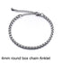 Luxury High Quality Unisex Silver Color Stainless Steel Beach Anklet For Women and Men Luxury Brecelet for Hand or Leg Chain Foot Jewelry