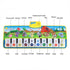 Baby Music Play Carpet Mat Children Kids Crawling Piano Carpet Educational Musical Toy For Kids