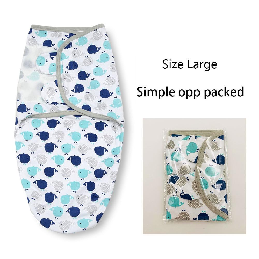 Modern Cotton Summer Nwborn Swaddle Wrap Envelope Baby Blanket For Baby Kids