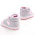 Infant Newborn Baby Girls Dots Heart Autumn Lace-Up First Walkers Sneakers Cotton Soft Sole Shoes For Girl