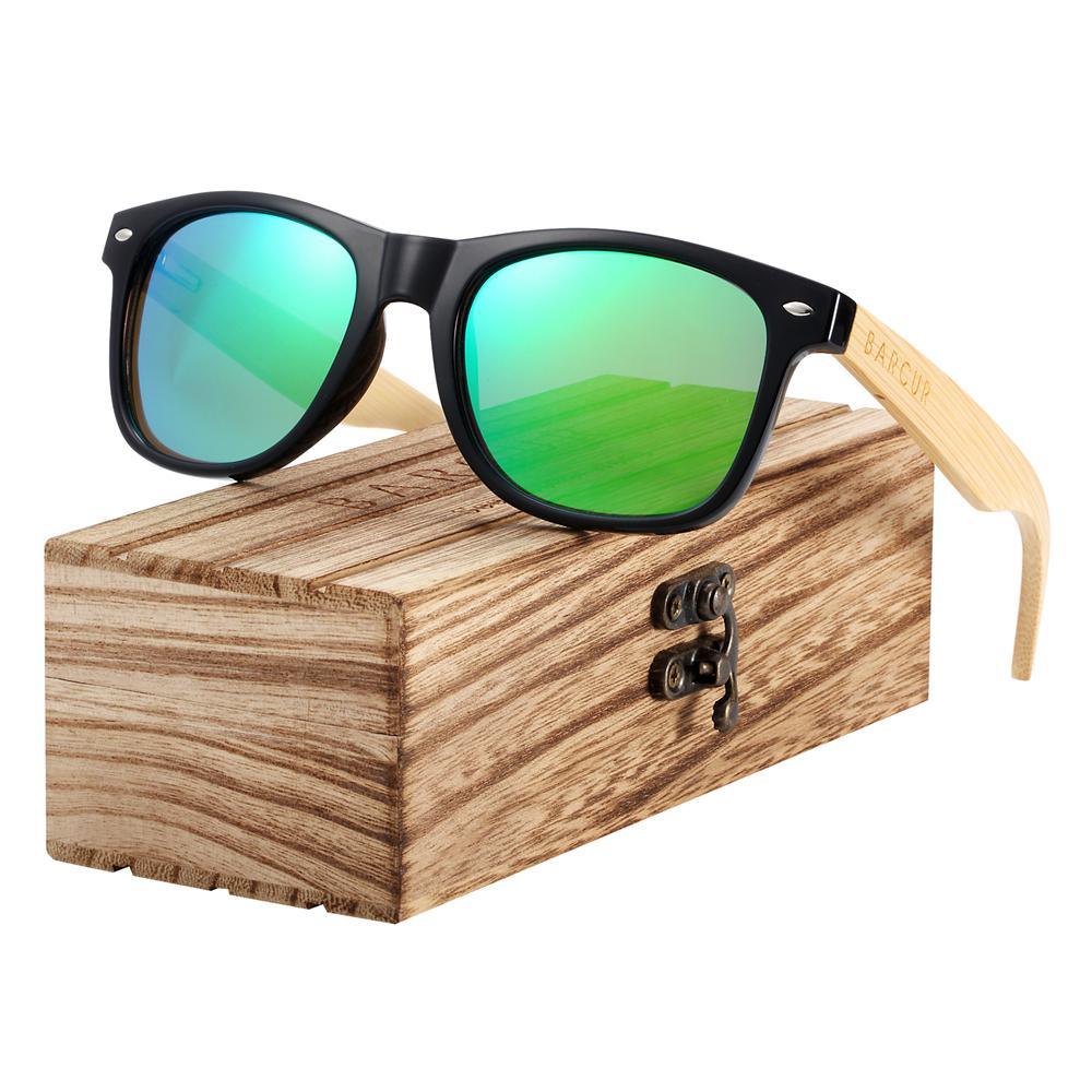 Bamboo Wood Retro and Classis  Handmade Sunglasses For Man and Woman Unisex Polarized  Sunglasses