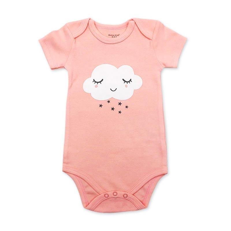 Short-Sleeved "I love mommy " Baby  jumpsuits Clothing newborn clothing.