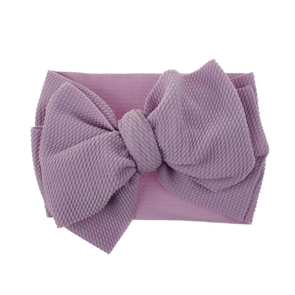 Baby Large Bow Girls Headband Big Bowknot Head wrap Kids Bow for Hair Cotton Infant Newborn Headbands For Baby