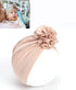 New Fashion Elegant Flower Baby Hat Newborn Elastic Baby Turban Hats for Girls In Modern Design