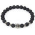 Modern Leopard Tiger Eye Lion Head Elegant Bracelet Owl Buddha Bead Luxury Bracelets Bangles Skull Charm Natural Stone Bracelet Yoga Jewelry For Men And Women