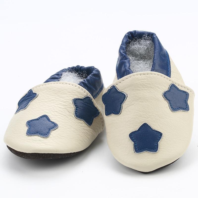 Newborn Soft Genuine Leather Anti Slip High Quality Baby Shoes First Walkers Baby Skid-Proof Shoes