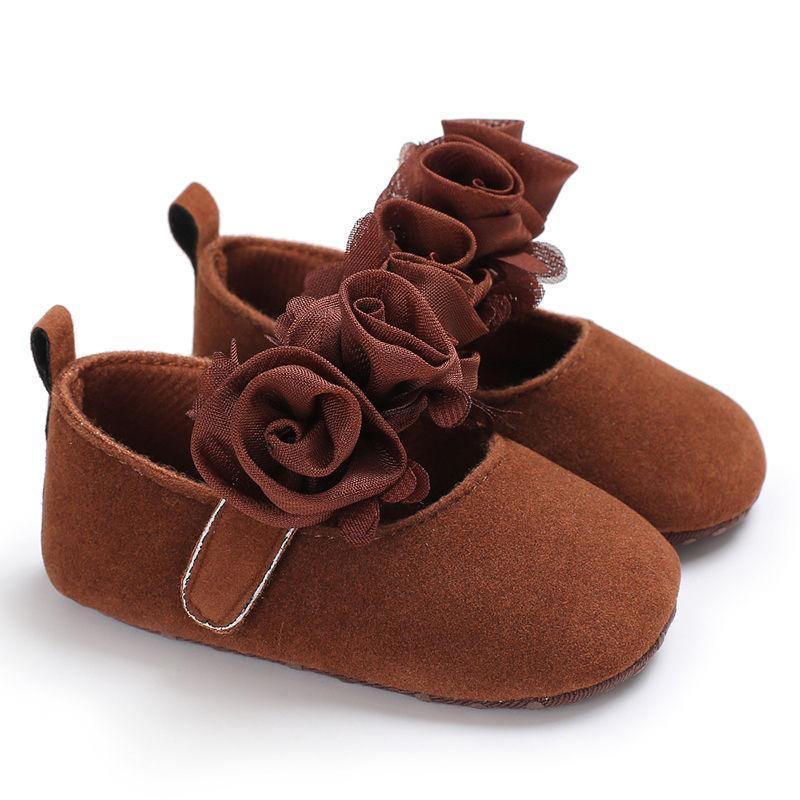 Infant Newborn Soft Sweet Baby Shoe Kids Wedding Party Dress Footwear Children Princess First Walker Baby Girl Shoes