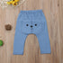 Cute Baby Pants Jeans Fashion Baby Boys Girls Pants Animal Print Long Trousers Bottoms Kids Trousers Children Pant