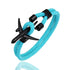 Airport Fashion Men Women Airplane Anchor Bracelets Charm Rope Chain Paracord Aviation Life Jewelry Design