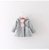 Newborn Girls Coat Autumn Spring Jacket Rabbit long Ear Hoodies Cotton Outerwear Children Clothes