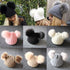 Modern Luxury Trend Design Newborn Baby Kids Girls Winter Warm Knit Hat Ball Beanie Cap In New Design