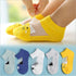 Comfortable Dot Kids  5 Pair Socks Summer Thin Soft Breathable Cotton Fashion Baby Socks Toddler Girls