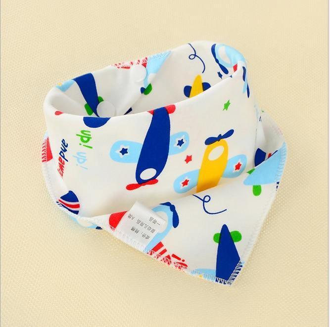 Infant Kids Baby Unisex Feeding Saliva Towel Dribble Triangle Bandana Bibs Burp Cloths Baby Gifts