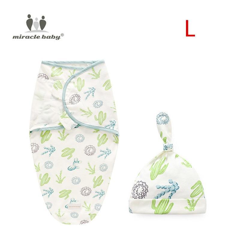 Baby Swaddle Blanket With Cap Swaddle Wrap Swaddling bag  Baby Sleeping Bag