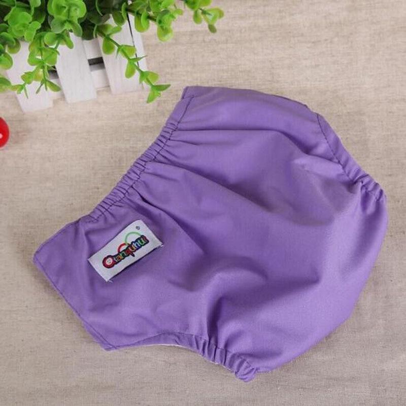 Baby Diapers Washable Reusable Nappies Grid/Cotton Training Pant Cloth Diaper Multiple Use For Baby And Kids