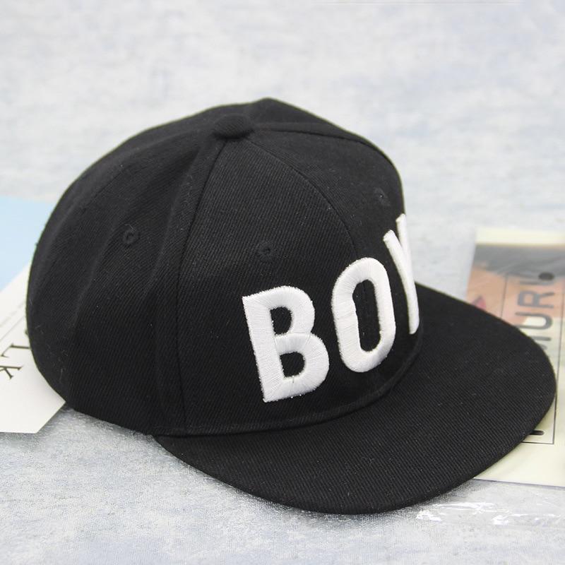 Boys Baseball Cap For Boys Children Hip Hop Letter Boy Embroidery Sun Hat