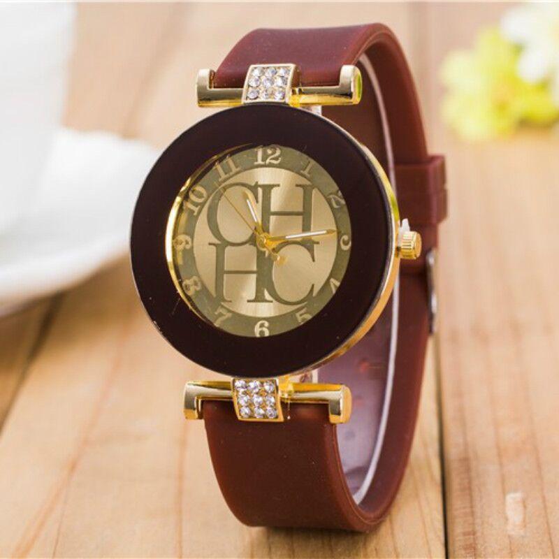 New STEVVEX simple leather Casual Quartz Watch Women Crystal Silicone Watches Wrist Watch Hot sale For Women and Girls