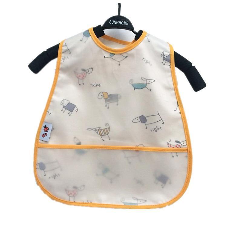 Adjustable Baby Bibs Waterproof Lunch Feeding Bibs Baby Cartoon Feeding Cloth Children Baby Bib for Kids