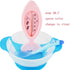 3Pcs Set Baby Dishes With Suction Cup Assist Food Bowl Temperature Sensing Spoon Baby Tableware Baby Utensils Spoon+Fork