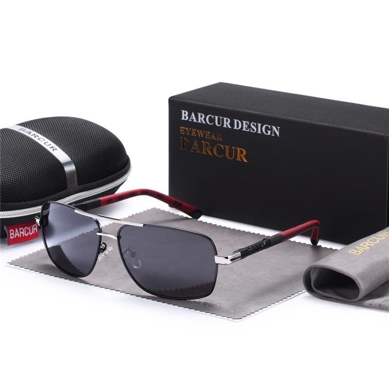 Luxury Men Modern Business Elegant New Sunglasses With High Quality Metal Frame and UV400 Protection