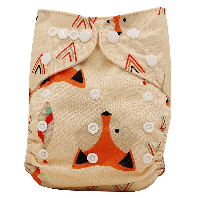 Baby Cloth Diapers Reusable Nappies Character Unisex Baby Care Pants Waterproof Pocket Cloth Diaper For Baby