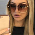 Luxury Square  Modern  WIth  Metal Luxury Bee Sunglasses For  Women and Ladies With  Retro Brand designer Metal Frame Oversized Style And Grandient Glasses