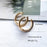 Street Style Hoop Chunky Gold Small Big Hoop Earrings For Women In Punk Metal Gold Circle Earrings Style In New Luxury Trend