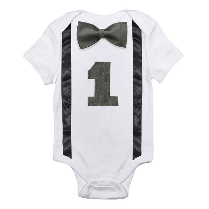 Baby Clothing Bow Body Rompers Clothing Newborn Baby Clothes Jumpsuit for Baby Boys and Girls  For Birthday Party