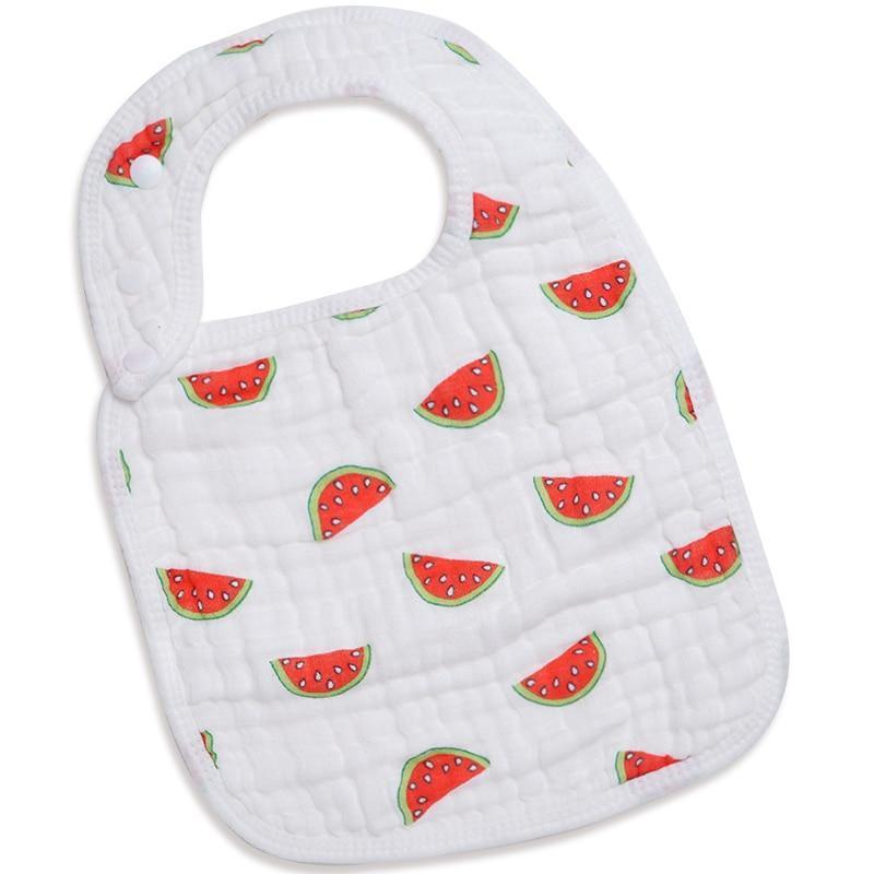 Cotton Baby Burp Cloth For Toddlers Feeding Durable Apron Multi-use Saliva Towel Scarf And Bandana Bibs