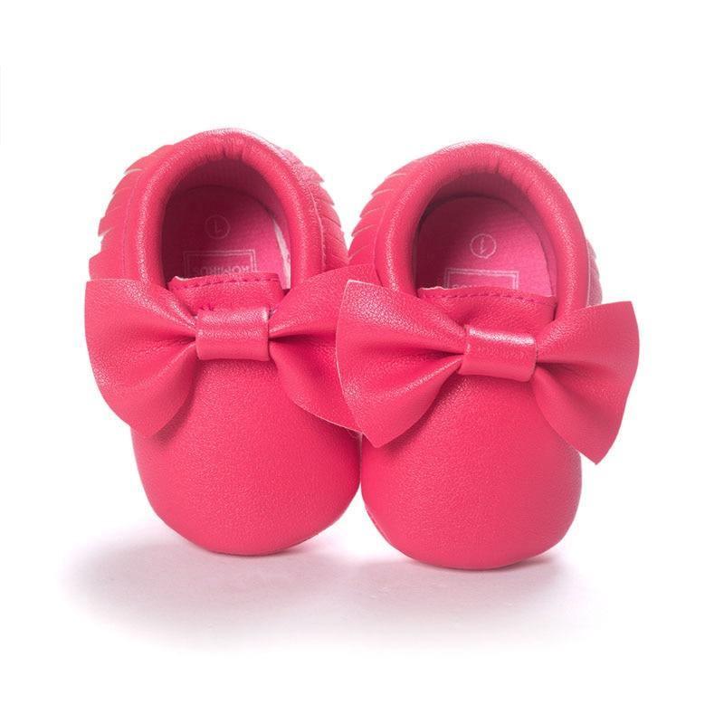 Spring Baby Shoes PU Leather Newborn Boys Girls Shoes First Walkers Baby 0-18 Months