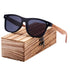 Luxury Elegent Polarized Wood Sun glass Sports Eyewear Square Sunglasses For Women and Men With UV400 Protection