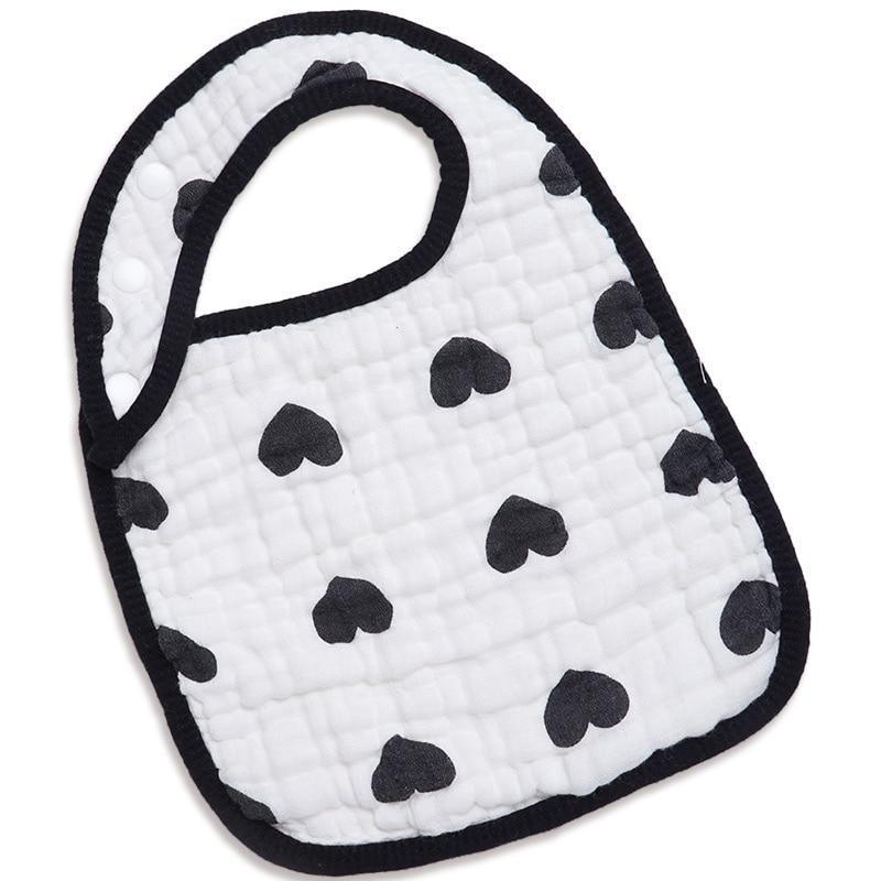 Cotton Baby Burp Cloth For Toddlers Feeding Durable Apron Multi-use Saliva Towel Scarf And Bandana Bibs