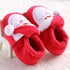 Unisex Baby Shoes Baby Boys Girls Winter Warm Santa Claus First Walkers Cute Christmas Baby Boots