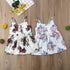 Toddler Baby Girls Flower Dress with Sleeveless V Neck dress for Party  Holiday Beach Day For Girls