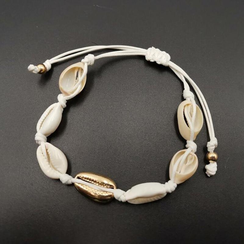 Handmade Sea Shell Anklet Brecelets  For Women Foot Jewelry For  Leg strap Bohemian Jewelry  New Trend Summer Style