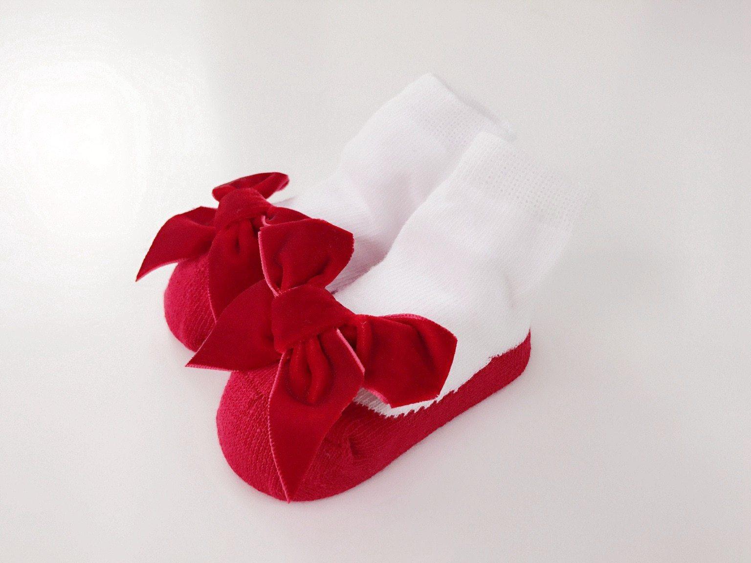 Bowknot Baby Girls Cotton Socks For Children Princess Socks For Newborn Baby Clothing In Modern Style