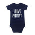 Short-Sleeved "I love mommy " Baby  jumpsuits Clothing newborn clothing.