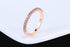 Diamond Wedding Ring For Women In Classical Multicolor Mini Cubic Zirconia Rose Gold Style Color Cubic Zirconia Jewelry