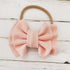 Modern Fashion Floral Headband Newborn Baby Elastic Hairbands Pearl Fresh Style Bow Knot For Girls