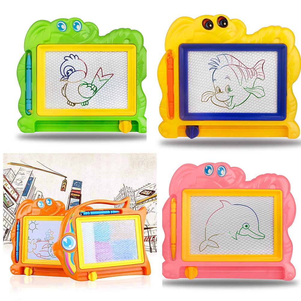 NEW Children Writing Doodle Stencil Painting Magnetic Drawing Board Set Learning & Education Toys Hobbies for Kids