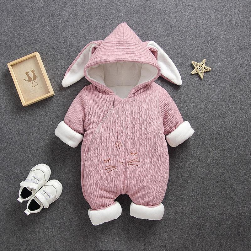 Baby Newborn Jumpsuit Snowsuit Warm Romper Cotton Jackets for baby Girl & boy In Modern Desgn