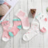 5 Pair Cotton Mustache Printing Socks Baby Girls & Boys For 1-3 Year Elastic Warm And Comfortable Kids Sock