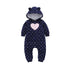 Modern Infant Baby Rompers Coral Fleece Animal Overall Baby Halloween Xmas Costume Clothes Baby jumpsuit Romper For Kids