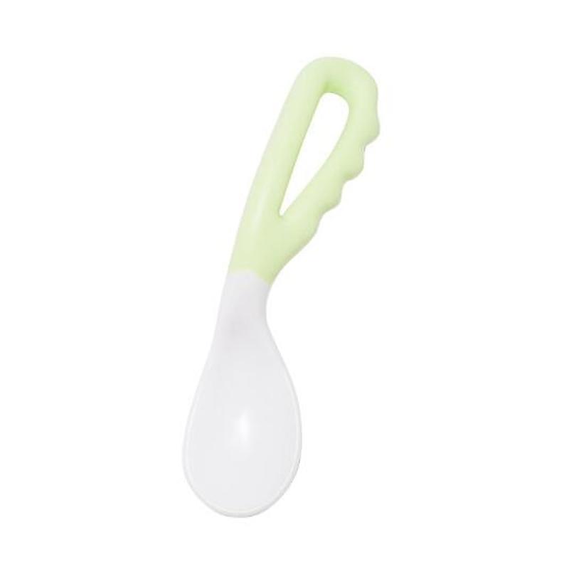 Baby Food Supplement Feeding Spoon Children's Products Curved Handle Easy To Grasp Children Tableware Baby Diet Training Spoon for eating