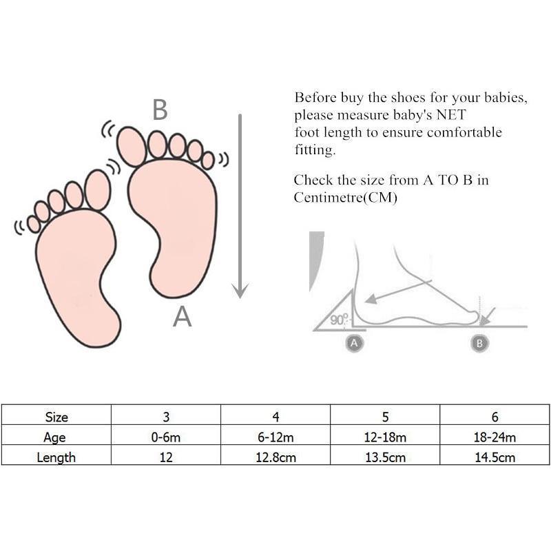 Newborn Soft Genuine Leather Anti Slip High Quality Baby Shoes First Walkers Baby Skid-Proof Shoes