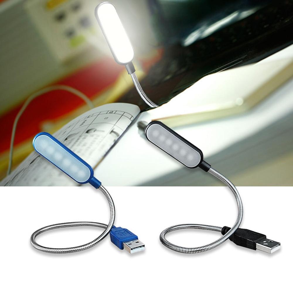 STEVVEX Portable USB LED Mini Flexibile Light For Reading Books USB Lamp for Power Bank Laptop Notebook or  PC Computer