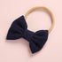 Baby Headband Bow Headbands For Girl Corduroy Head Band Thin Nylon Hairband Newborn Kids Hair Accessories Bow For Kids