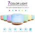 Air Humidifier Essential oil diffuser 300ML 500ML Ultrasonic Cool Mist Maker Fogger Humidifier LED Lamp Aroma Diffuser Electric  Aromatherapy Diffuser umidifier Aroma Essential Oil Diffuser with 4 Timers 2 Misting Modes Waterless Auto Off